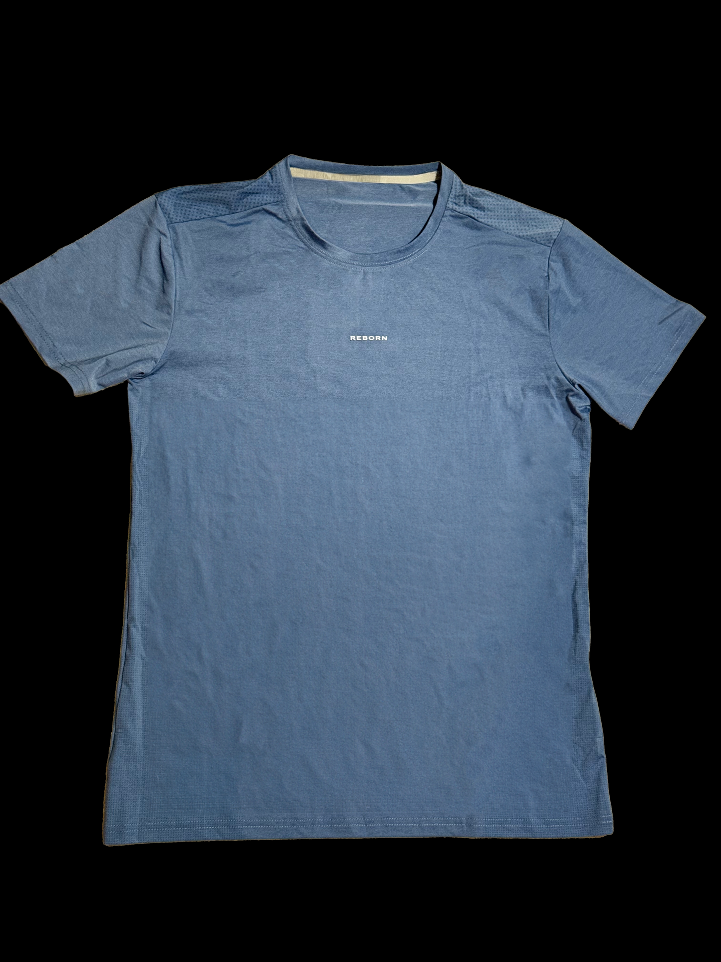 BLUE REBORN MUSCLE TEE